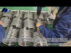 Περιβαλλοντικά σταθερός απομονωτής δονήσεων με σύρμα για ακραίες συνθήκες JGX-1278-235B