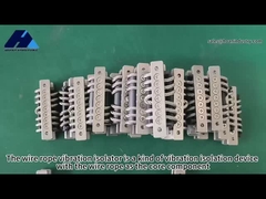 Καταστήματα δομικών υλικών 0.5KG Wire Rope Isolator Shock Vibration Protection GX-20AN2