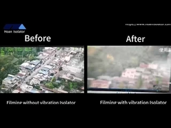 Χωρίς απομονωτές δονήσεων: υψηλής συχνότητας, εύκολη βλάβη.