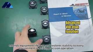 GZQ-1.2 Λαστιχένιο αμορτισέρ απομόνωσης κραδασμών