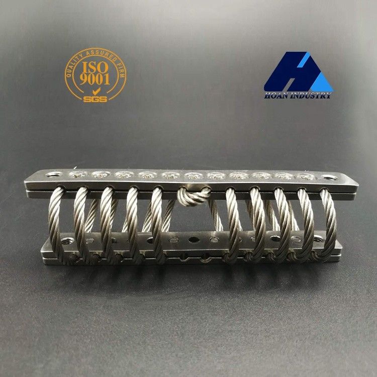 10 Loops Wire Rope Isolator 304 Stainless Steel Μηχανικά εξαρτήματα Απορρόφηση κραδασμών