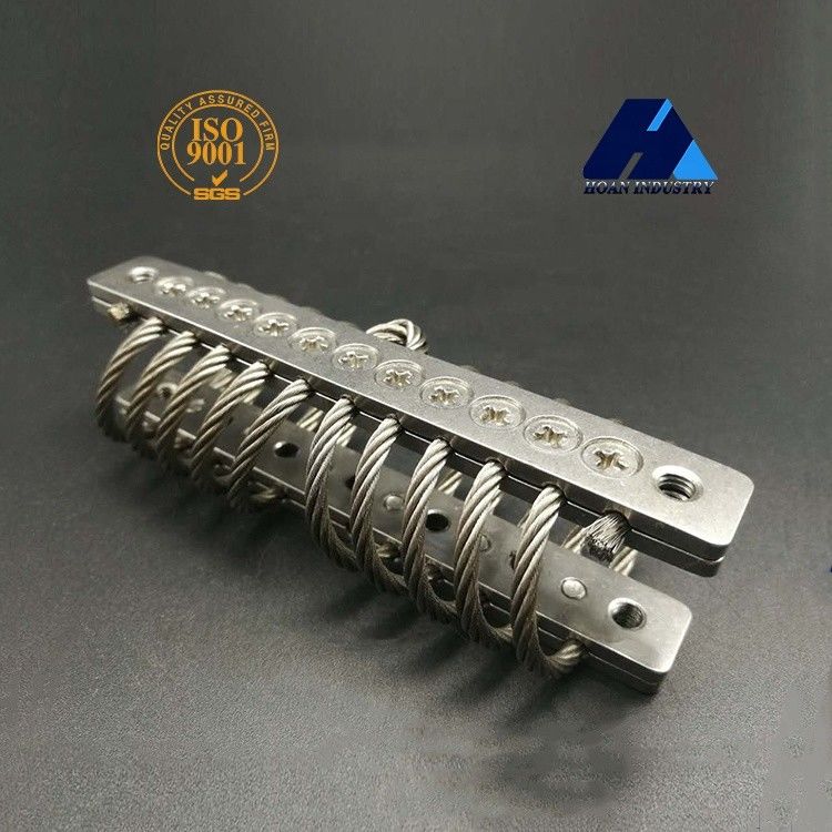 10 Loops Wire Rope Isolator 304 Stainless Steel Μηχανικά εξαρτήματα Απορρόφηση κραδασμών
