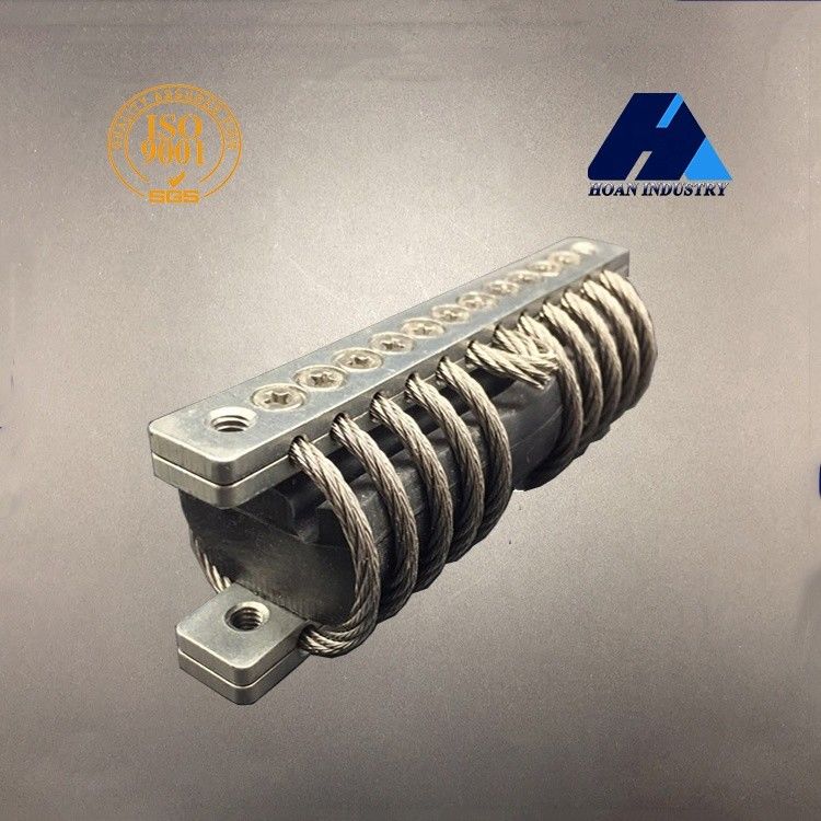 Ηλεκτρικό ντουλάπι GX-N Series Rubber Pad Wire Rope Dampper για συστήματα προστασίας από κραδασμούς 100G