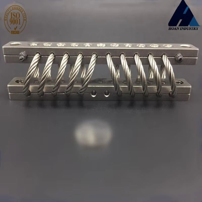 0.2kg Τεχνουργήματα απομόνωσης δονήσεων από σχοινί για σταθερή λειτουργία σε περιβάλλοντα αεροπορικών και πλοίων
