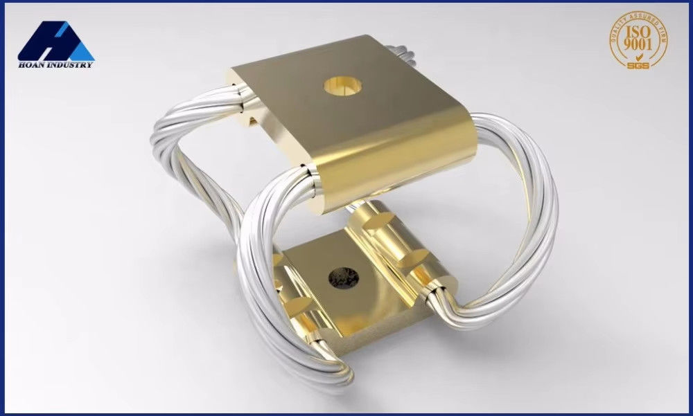Ανώτερη σταθερότητα και αντοχή με GR6-67D-A Wire Rope Vibration Isolator Εύκολη εγκατάσταση