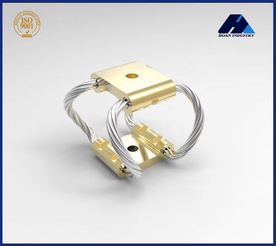 Ανώτερη σταθερότητα και αντοχή με GR6-67D-A Wire Rope Vibration Isolator Εύκολη εγκατάσταση