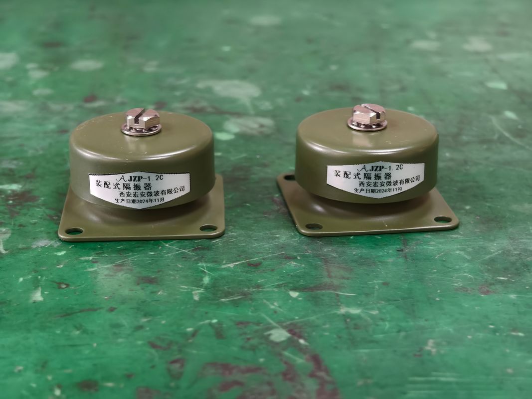 Απορροφητήρα συγκρούσεων από καουτσούκ σειράς JZP-6.0-SC-SC1 με συχνότητα απομόνωσης 5Hz 6kg μέγιστη χωρητικότητα φορτίου και οπές τοποθέτησης M5