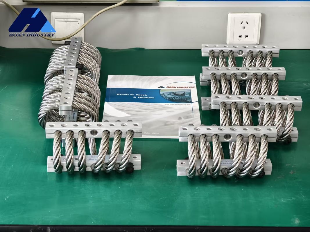 Ελαφροβάρη και Συμπαγή Απομονωτές Δονήσεων από Συρματόσχοινο Χάλυβα JGX-1278A-154A για Εφαρμογές με Περιορισμένο Χώρο