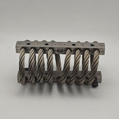 JGX-1276 Σειρά Wire Rope Vibration Isolator Για Βιομηχανικό Συνολικό πλάτος 50mm Στυλ Σχεδιασμού Βιομηχανικό